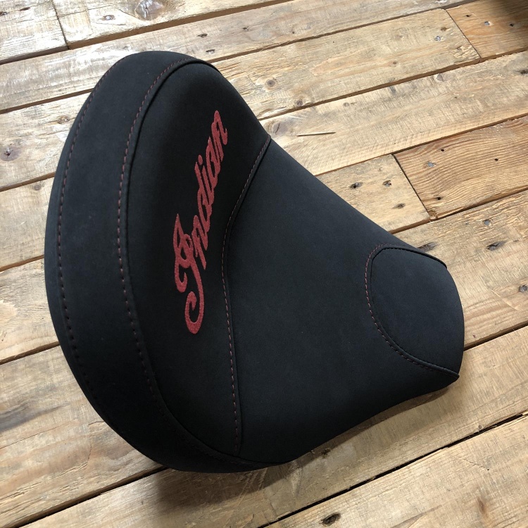 Indian Scout / Scout Sixty solo seat with custom cover